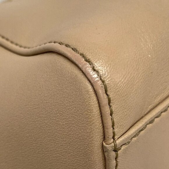 Auth FENDI Peekaboo Iconic Small 8BN244-K4P Beige Nappa Leather - Handbag - Picture 4 of 16